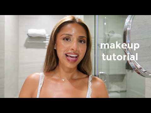 my go-to sunkissed & glowy makeup tutorial