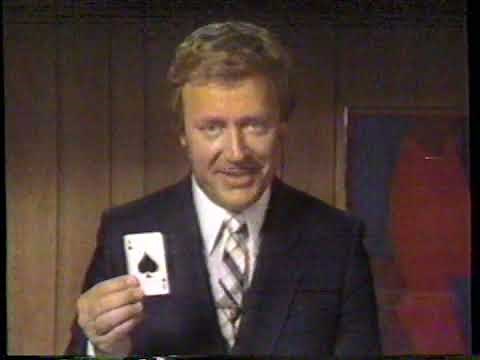 1981 TV Magic Cards & And Magic Card Box "Marshall Brodien - Magician" TV Commercial