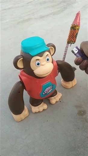 Remote control amazing monkey jump toy