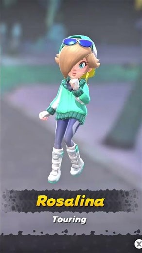 All Rosalina Outfits in Mario Kart World ! #mariokart #mariokartworld #rosalina #foryou #nintendo