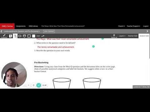 DBQ TIPS: Understanding the question and Pre-bucketing