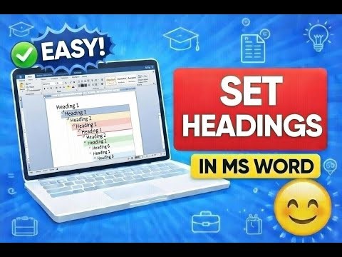 Design Perfect Headings in MS Word in Minutes!