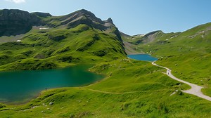First to Bachalpsee Trail – Easy Swiss Hike with Mountain Views (4K)