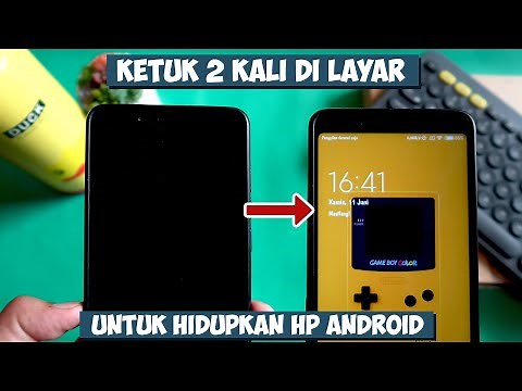 Cara mengaktifkan hp dengan ketuk layar 2 kali di xiaomi redmi note 5