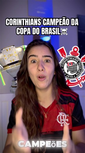 Corinthians are the champions of the Brazilian Cup! ☠️