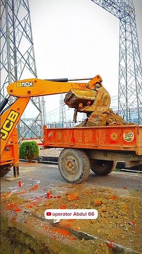 When JCB Operators Enter the Scene 🔒 | Full Attitude Vibes | JCB Short