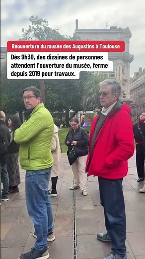Réouverture du musée des Augustins à Toulouse.