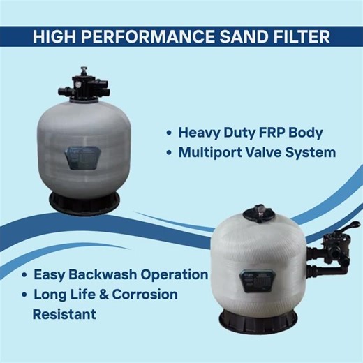 💦 Crystal Clear Water with Lyra Sand Filter