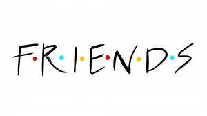 Friends series logo animation on a white background. Stock video in 4k with alpha channel. Ukraine. Kiev. 10.05.2022