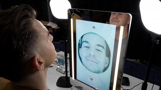 Watch This Magic Mirror Analyze Your Health
