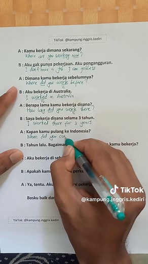 Belajar Bahasa Inggris Percakapan Dasar untuk Pemula