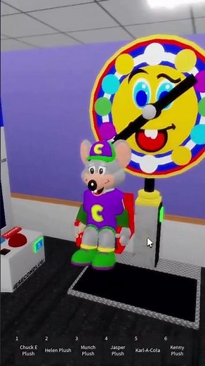 Chuck e Cheese rides the Wheel Spin #cec #chuckecheese