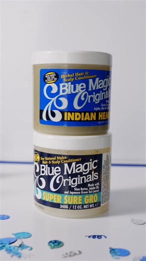 The party doesn’t start until your curls pop in! 🪩 | Blue Magic