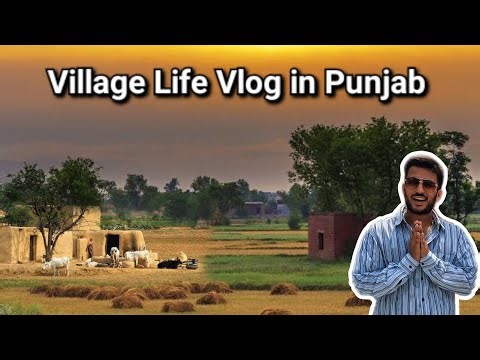 Colorful punjab VILLAGE LIFE INDIA : A Look at Rural Culture and Traditions on two wheel