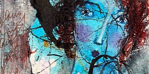 Make your own texture tools for mixed media art