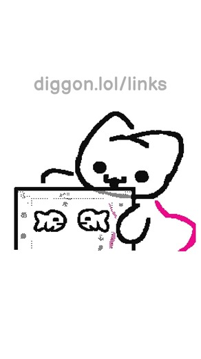 cat and fish 🐟 #flipnote #animation