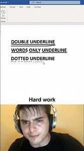 3 ms word underline hacks they kept secret! 🤯 #wordtips #documents #office