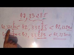 Valeurs approchées par défaut et par excès (arrondis)