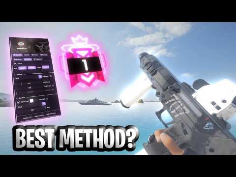 NEW BEST AIM METHOD IN SIEGE? | aptitude.pub "RainbowSix SmartAI"