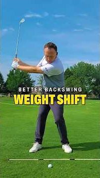 Weight Shift in Golf Swing — Stop This Common Mistake With 60/40 #golf #golfswing #golftips