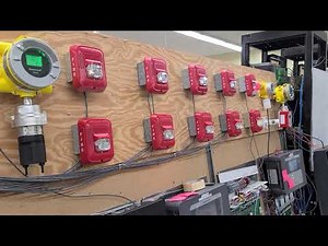 Emergency System Demo with Honeywell Analytics Gas and Flame Detection using the Touchpoint Plus