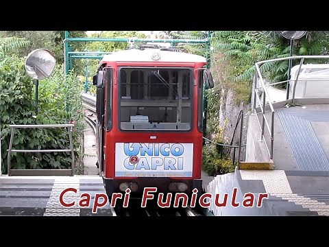 Capri Funicular Railway Ride (Italy)