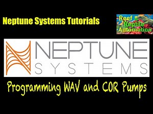 Neptune Systems Apex Tutorials - Programming WAV and COR Pumps