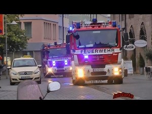 Feuerwehreinsatz in Nürnberger Innenstadt