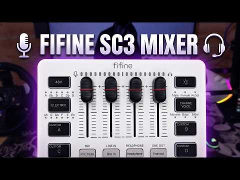 أرخص ميكسر صوت احترافي ممكن تشريه! 😱 | مراجعة Fifine SC3