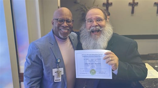 St. Francis-Emory Healthcare understands the important connection between faith and healing. Chaplain Walter Phillips Jr. dedicates himself to helping our patients and their family members with a kind word, a gentle prayer, and a reassuring touch when they may need it most. For Phillips and his entire Chaplain Services team, spiritual well-being is a constant focus for not only our guests, but our colleagues too. | St. Francis-Emory Healthcare