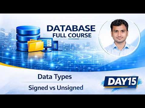 Signed vs Unsigned in SQL Explained | INT Range Difference with Examples