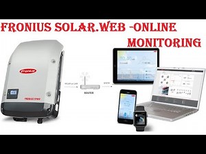 Fronius WiFi Online System Monitoring Setup - Fronius Solar.web