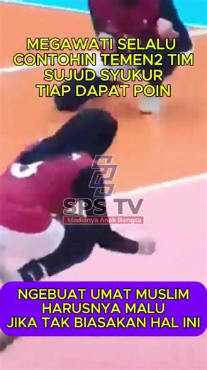 MEGA SELALU MENGINSPIRASI DUNIA AJARKAN SUJUD SYUKUR TIAP DAPAT POIN #megawatihangestri