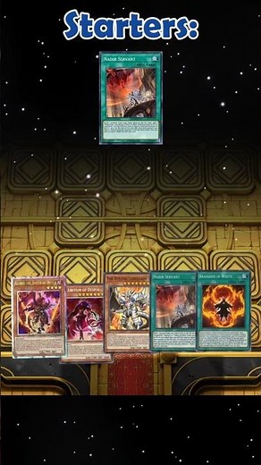 The QUICK 1-card Nadir Servant Puppet Lock | YuGiOh! Master Duel #shorts #masterduel