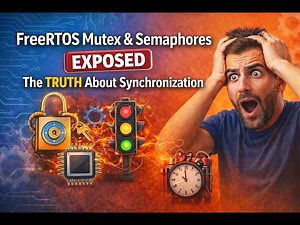 FreeRTOS Mutex & Semaphores EXPOSED The TRUTH About Synchronization
