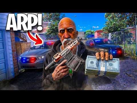 60 ROUND ARP made me a CRASHOUT in GTA 5 RP..