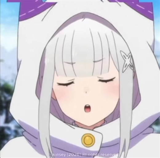 Emilia from Re:Zero – A Captivating Anime Edit