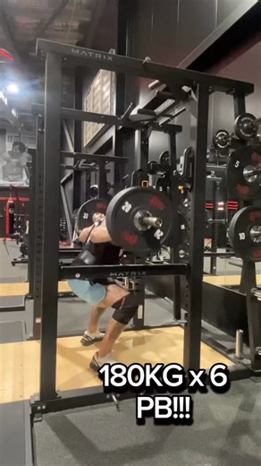 Ben Spring - Strength and Conditioning on Instagram: "180kg x 6 PB and a single at 200kg to finish. #legday #squats #training #strong #strength"