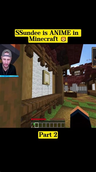 SSundee is ANIME in Minecraft 🦁 - Part 2 #game #games #minecraft #animeminecraft #ssundee #fyp #fypシ #mustwatch