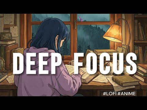 1 Hour Relaxing Piano for Studying & Focus Cozy Lofi Anime Ambience