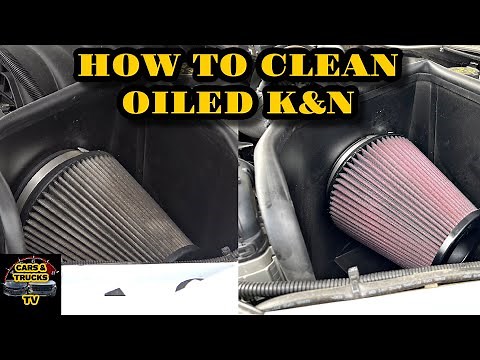 How To Clean K&N "OILED" Air Filter