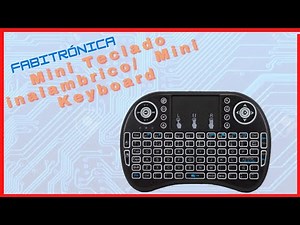 Mini Teclado inalambrico keyboart / Mini Keyboard Backlit