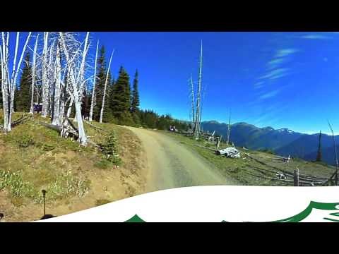 Deer Park Campground Olympic National Park - 360 Video Virtual Tour 4K