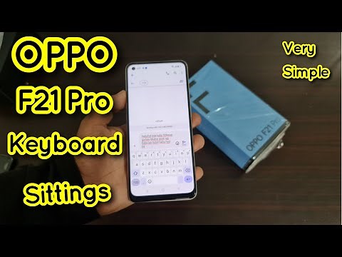 Oppo F21 Pro Keyboard Settings | How to Setting Oppo Mobile Keyboard
