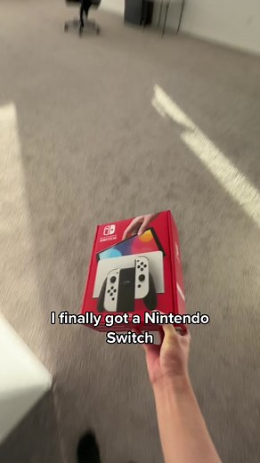 Unboxing Nintendo Switch Console - Living Room Gaming Setup