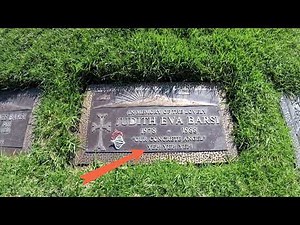 FAMOUS GRAVE TOUR Forest Lawn Hollywood #3 excerpt - Judith Barsi
