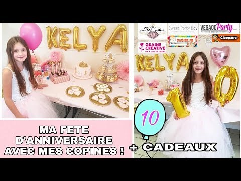 JE FÊTE MES 10 ANS + CADEAUX - Atelier slime - Bonbons à volonté - Pinata - Gateaux ...