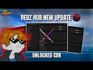FINALLY UNLOCKED CDK!!! With SCRIPT in BLOX FRUITS... Redz Hub OP Script!! | Blox Fruits Script OP |
