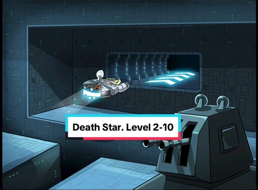 Angry Birds Star Wars. Death Star. Level 2-10 #angrybirdsstarwars #deathstar #angrybirdsgame #angrybirdsstarwarsgameplay