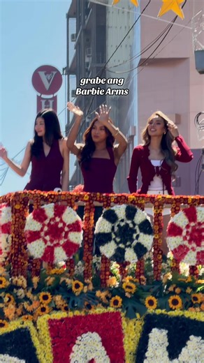 Barbie Arms: Celebrating Pretty Ladies at Float Parade